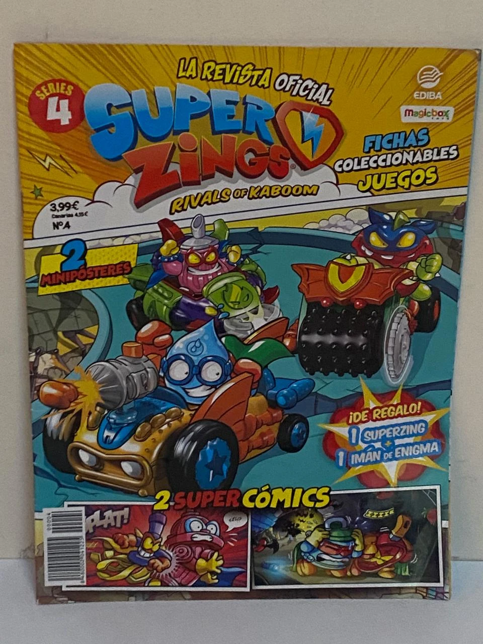 Superzings serie 4 Officieel tijdschrift nummer 4 en Comic-gids – photo 5